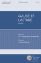 Gaude et Laetare SSATB choral sheet music cover